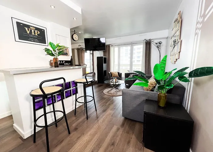 Apartment Eden - 3 Pieces - 6 Pers Dans Calme Rouen