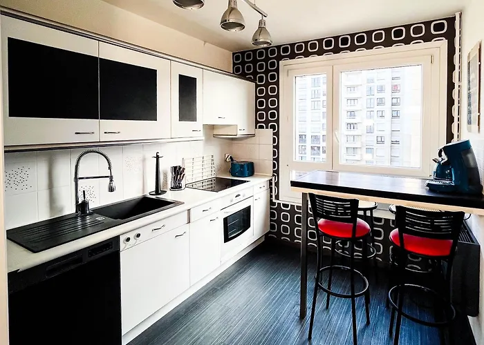 Eden - 3 Pieces - 6 Pers Dans Calme Apartment Rouen